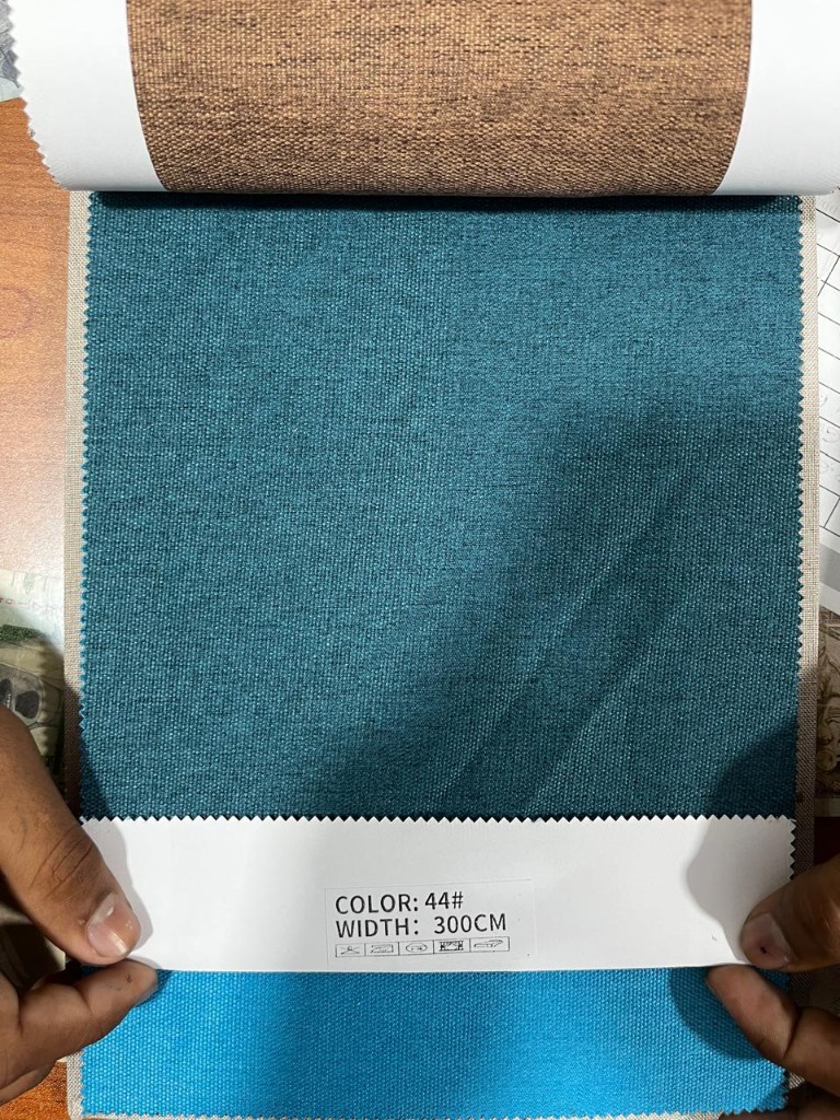 Fabric Color 44 Teal 300CM